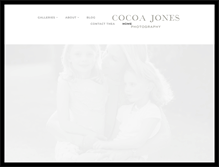 Tablet Screenshot of cocoajones.co.uk